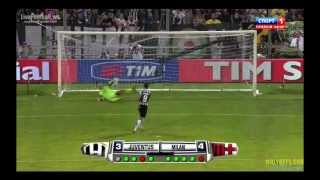 AC Milan vs Juventus 7-6 Penalties Trofeo TIM 2013 23/07/2013