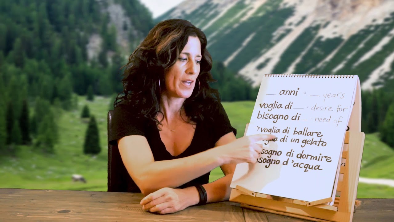 Learn Italian For Travel The Verb avere Lesson 13 YouTube