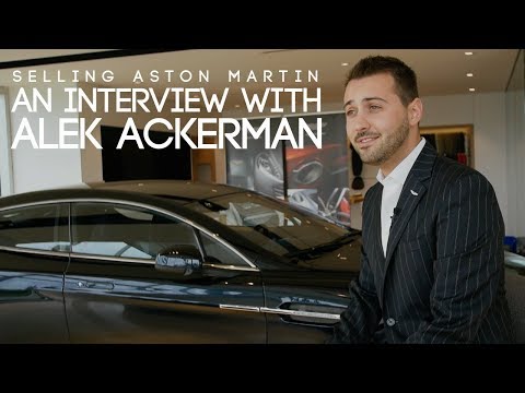 Selling Aston Martin | Interview with Alek Ackerman - YouTube