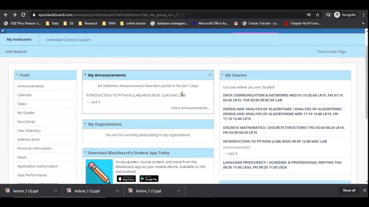 wallpapers Bb Blackboard Iqra how to use blackboard basics for student