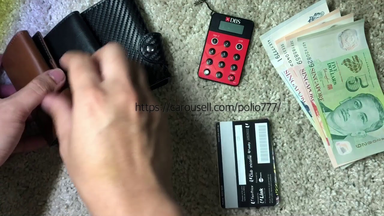 Minimalist wallet RFID protection anti theft