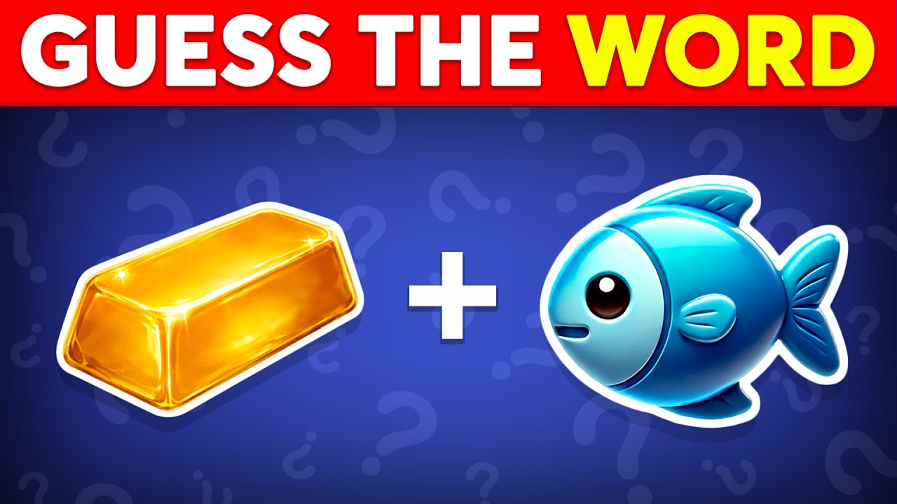 Guess the WORD by Emoji? 🤔❓✅ Emoji Quiz Challenge (101 Words)