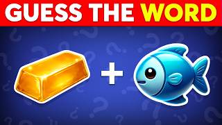 Guess the WORD by Emoji 🤔❓✅ Emoji Quiz Challenge (101 Words)