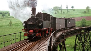 Sächsische Schmalspurbahnen  Viadukte  Brücken  1974  Narrow Gauge Railways in Saxony Part 2