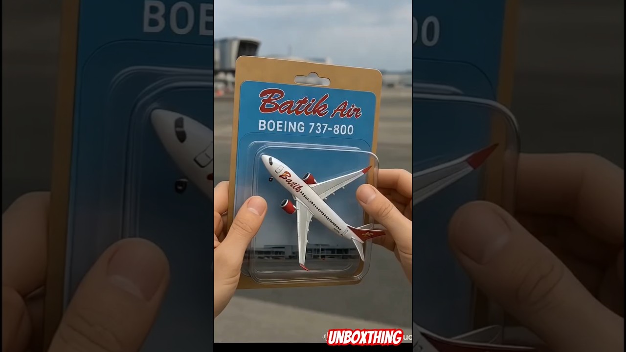 Batik Air Boeing 737-800 Die Cast 