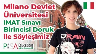 Imat Sınavında Nasıl Birinci Oldum Milano Devlet Üniversitesi Tıp Öğrencisi Doruk
