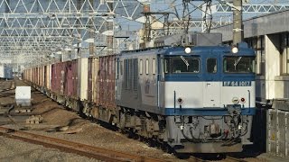 ダイヤ改正後初 3075レ EF64-1017 静岡駅通過