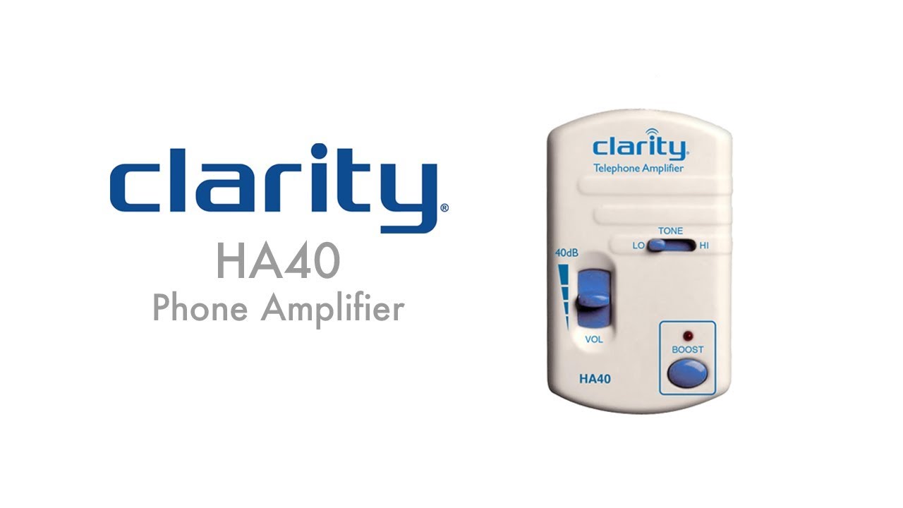 Clarity HA40 with French captions