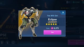 FINALLY UNLOCKED ECLIPSE IN MECH ARENA 🥳💯