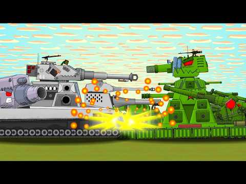 STALOWY TYGRYS-44 W BOJU! - Bajki o czołgach