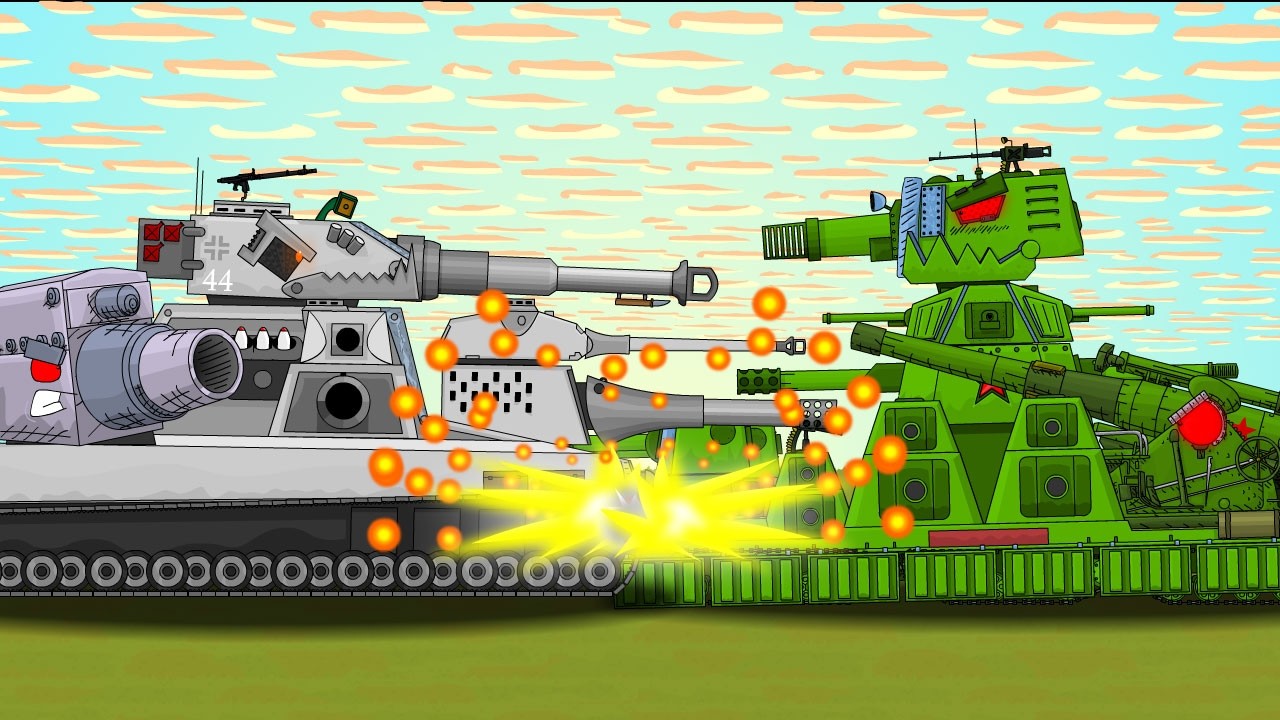 STALOWY TYGRYS-44 W BOJU! - Bajki o czołgach