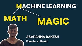 M in ML stands for Math & Magic