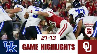 Oklahoma Football: Highlights vs. Kentucky