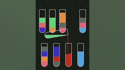 water sort puzzle level - 13