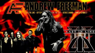 Ep 418 Andrew Freeman of Last In Line on early years, new music & playing live!