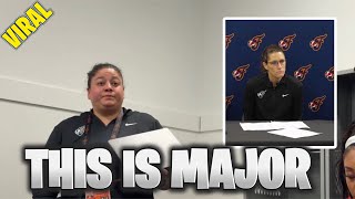 Stephanie White REFUSES TO STAND UP FOR SOPHIE CUNNINGHAM & FEVER PR MANAGER GOES OFF ON REPORTER!