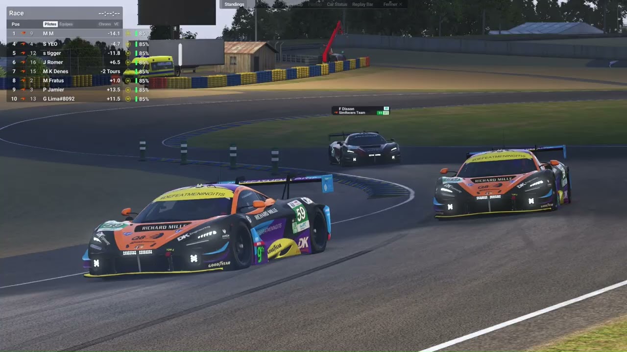 Daily le mans ultimate Mc Laren 720s