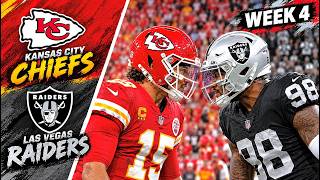 Kansas City Chiefs vs Las Vegas Raiders | Week 4 Full Game Highlights NFL 2026 | Madden Simulation