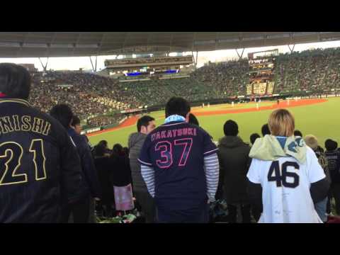 【オリックス】中島 裕之 応援歌 開幕2戦目 2016.3.26 ＠西武プリンスドーム