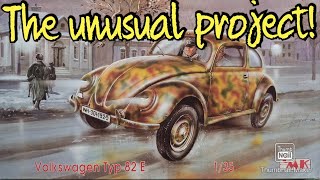 VW Type 82 E Unboxing 1/35 scale CMK (T35014) Sh#t high and gaze project