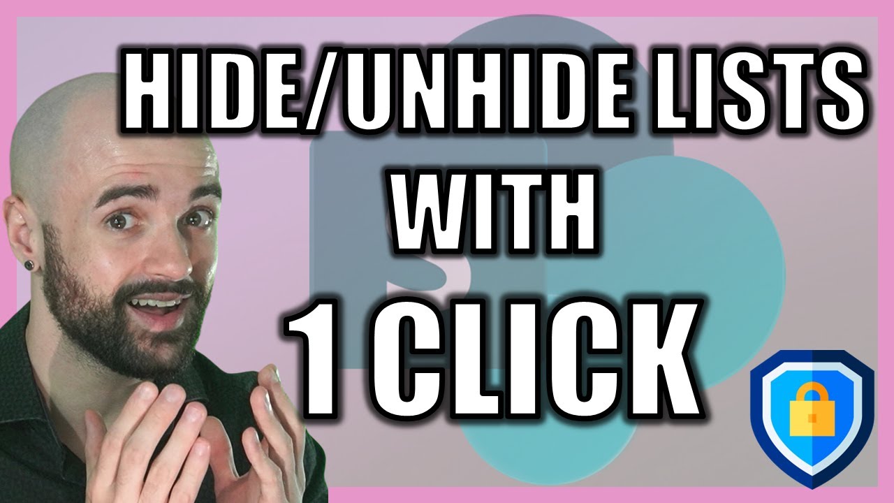 How to Hide or Unhide a SharePoint List with One Click Using Power ...