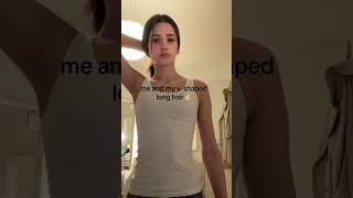 Just Me And My V-Cut Hair Obsessed .4123