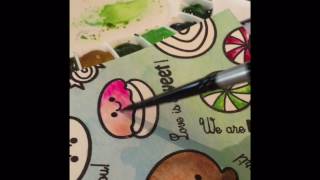 Quick Watercoloring
www.thedailymarker.com Quick Watercoloring