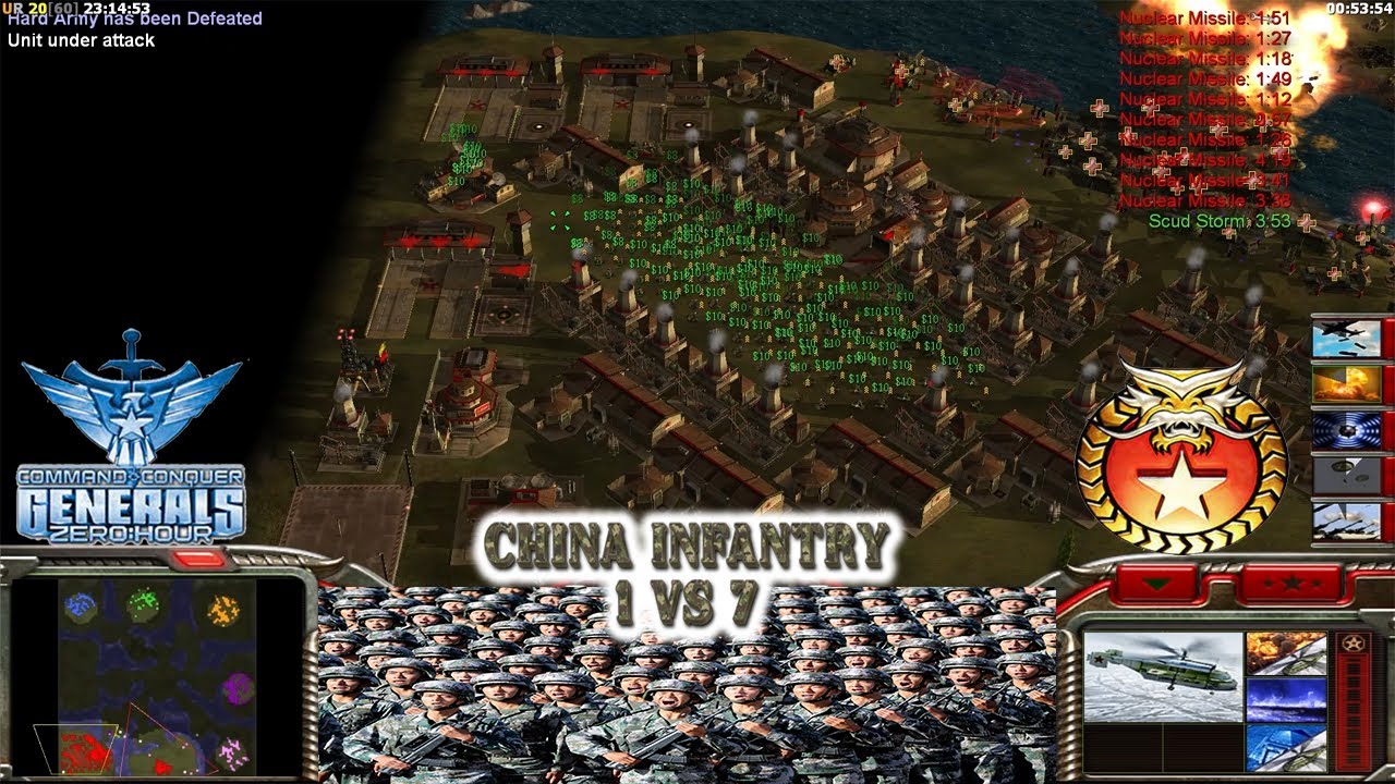 China Infantry 1 Vs 7 Gla Toxin Generals Command Conquer Generals china-infantry-1-vs-7-gla-toxin-generals-command-conquer-generals