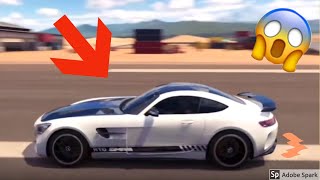 Forza Horizon 4 Drifting Mercedes C63 AMG - Ferrari Race, Ferrari Speed Test screenshot 4