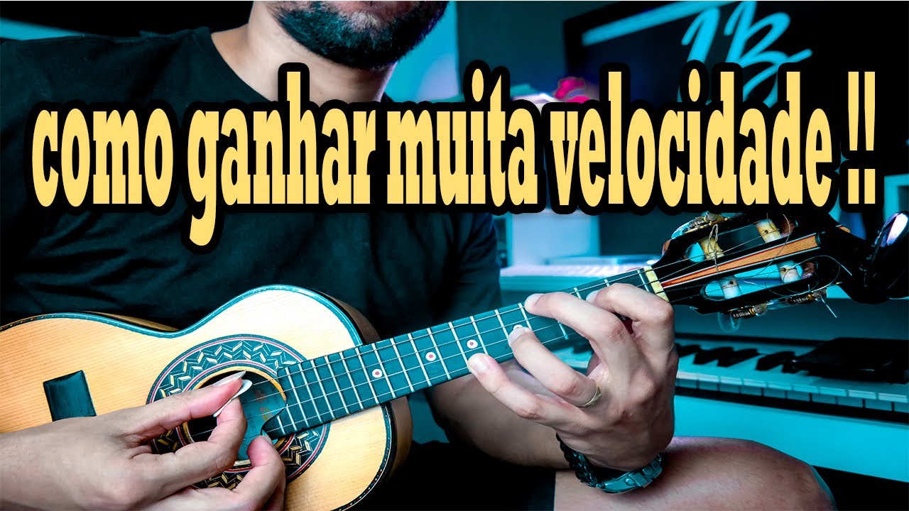Como ganhar muita velocidade, pratique da forma certa! (Aula de cavaquinho)