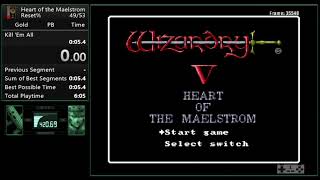 Wizardry V: Heart of the Maelstrom (SNES) Reset% Speedrun in 5.233s