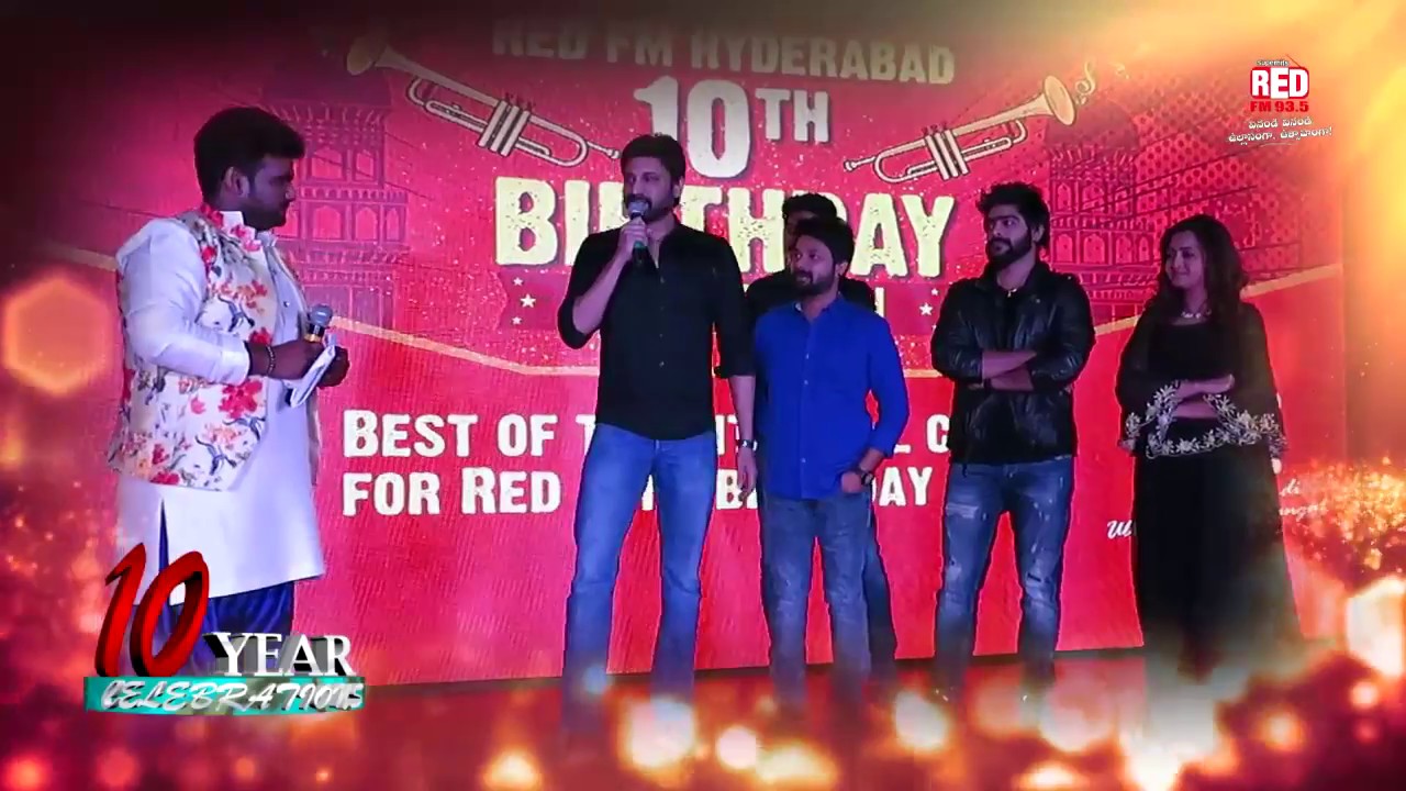 Red Fm Hyderabad 10th Anniversary Youtube