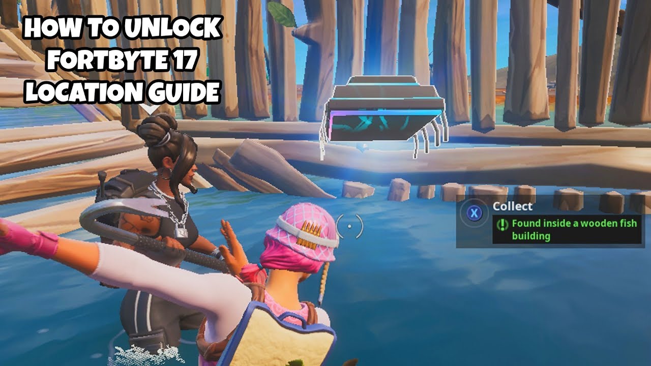 How To Unlock Fortbyte 17 Location Guide | Fortnite Season 9 Challenges