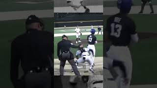 What is it like to hit against Chase Burns??! #baseball