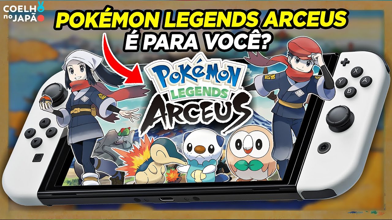 Jogo Pokémon Legends: Arceus - Nintendo Switch