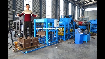 QT4-18 Automatic hydraulic block making machine