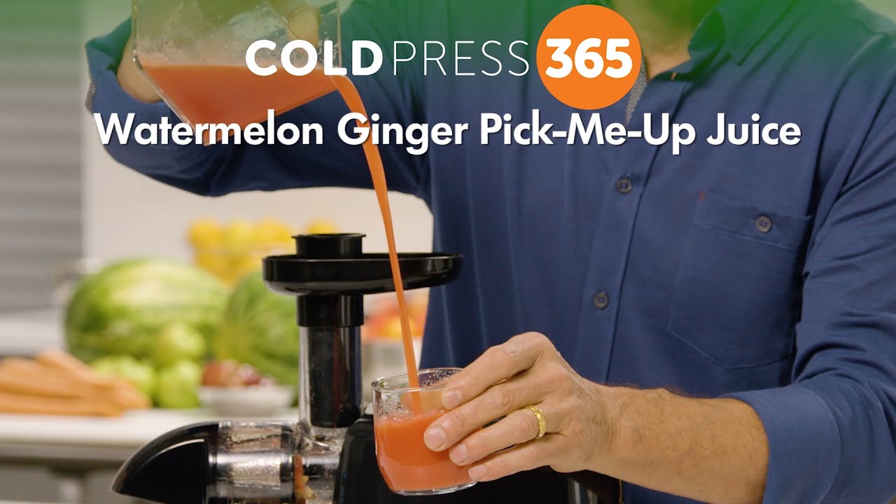 Cold Press 365 Watermelon Ginger Pick-Me-Up Juice