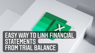 Easiest way to link Financial Statements from Trail Balance | Sinhala | Excel Everything | screenshot 4
