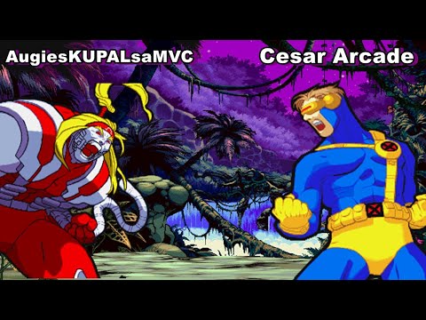 Um Jogador Da Nova Zelândia - Marvel Super Heroes vs Street Fighter.