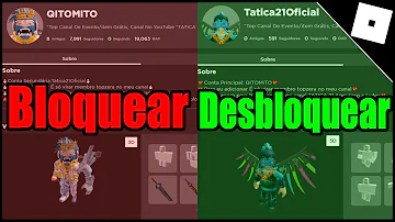 Como Desbloquear usuário no Roblox?