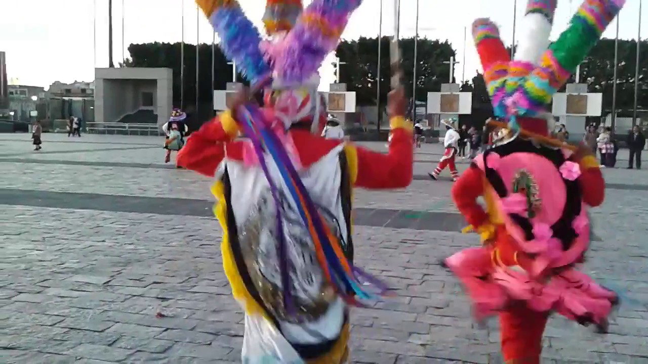Santiagueros de chocaman hermanos cocos visita a la basilica de Guadalupe
