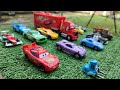 Looking for Disney Pixar Cars On the Rocky Road : Lightning Mcqueen, Chick Hicks, Frank, Francesco 🚗