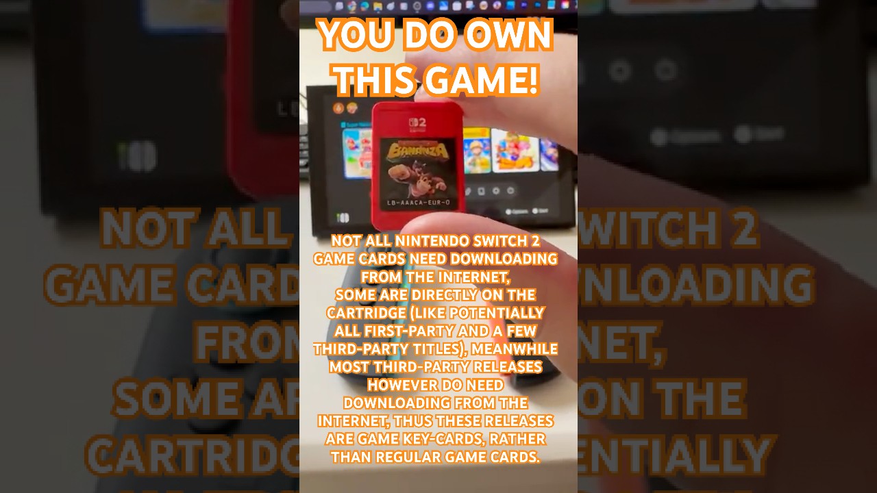 ПЕРЕСТАНЬТЕ говорить «У ВАС НЕТ КАРТРИДЖЕЙ SWITCH 2», КОГДА (в некоторых случаях) ОНИ У ВАС ЕСТЬ!