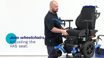 Juvo wheelchairs. Adjusting the Variably Adjustable Seat (VAS). | Ottobock Professionals