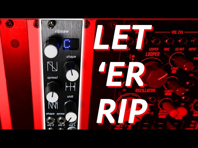 This is Acid Rain Ripsaw: Stereo Polyphonic Swarm Oscillator - YouTube