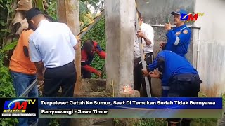 Terpeleset Jatuh Ke Sumur, Saat Di Temukan Sudah Tidak Bernyawa