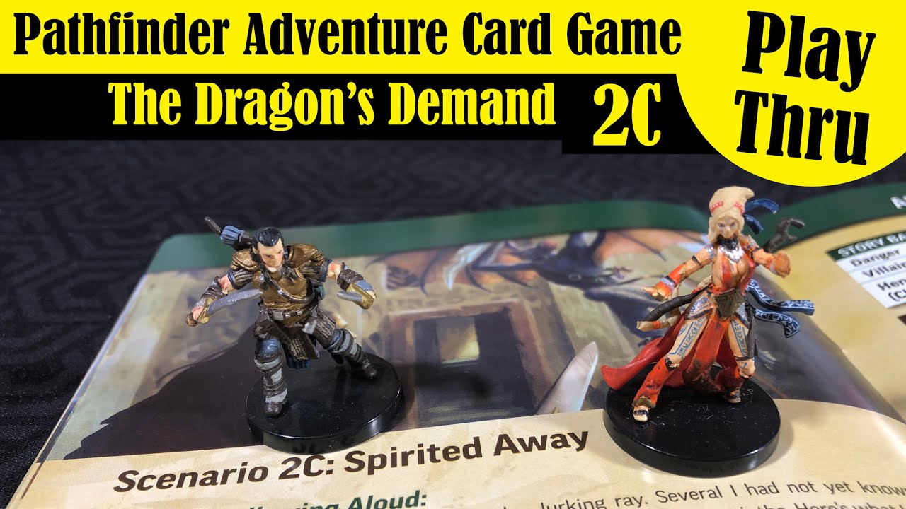 Pathfinder Adventure Card Game Solo Playthrough 2C Spirited Away