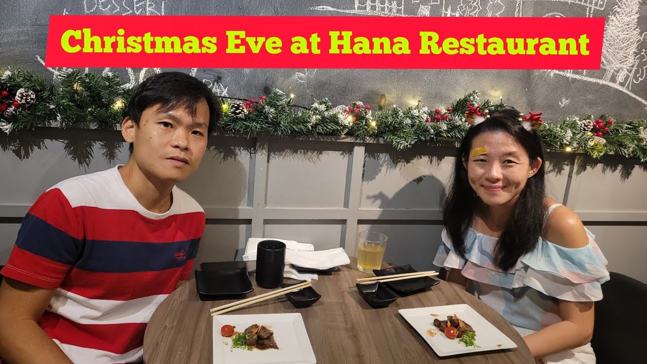 Christmas Eve dinner with cheap Omakase at Hana Restaurant