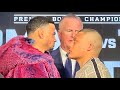 ROLLIES ROMERO VS PITBULL CRUZ HEATED FACE OFF - BOTH SIZE EACH OTHER UP