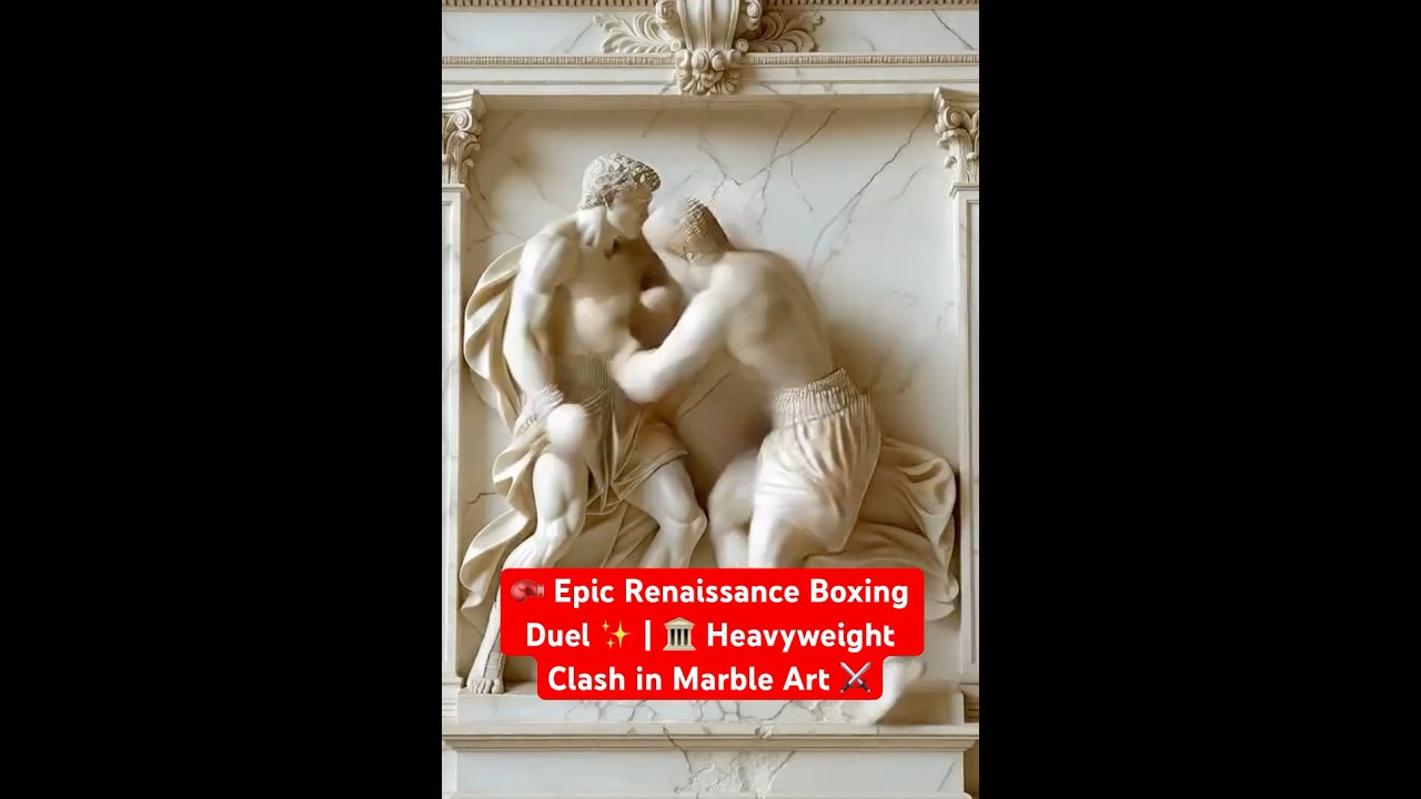 🥊 Epic Renaissance Boxing Duel ✨ | 🏛️ Heavyweight Clash in Marble Art ⚔️